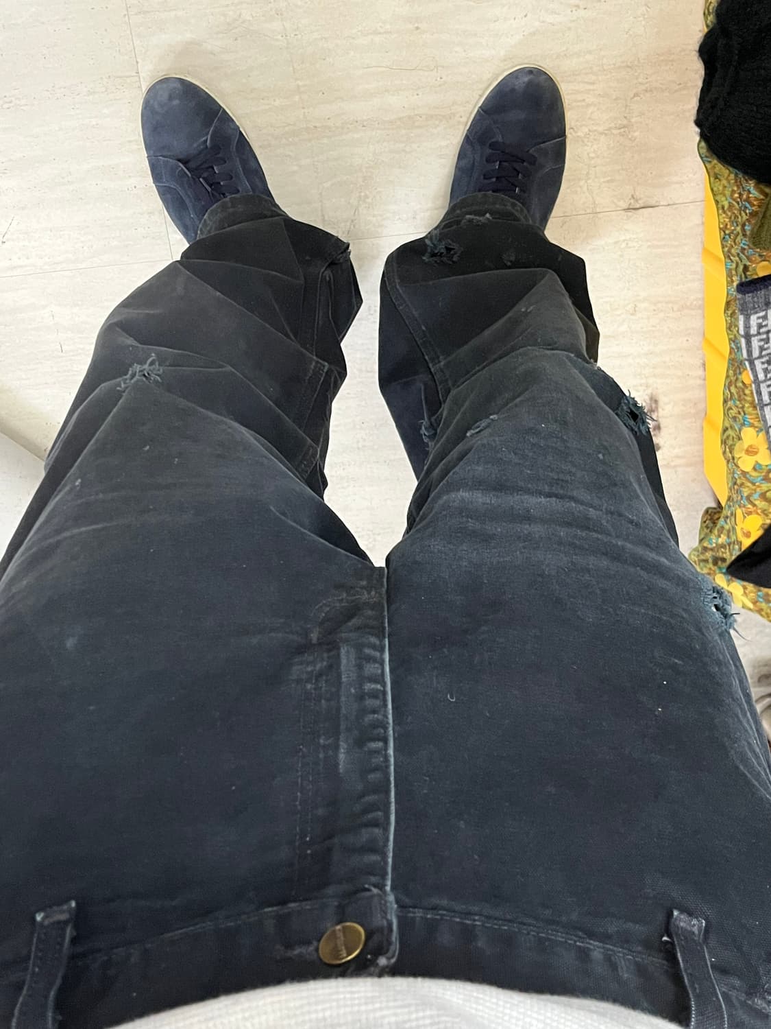 90's CARHARTT B11 CARPENTER WORK PANTS 상품이미지2