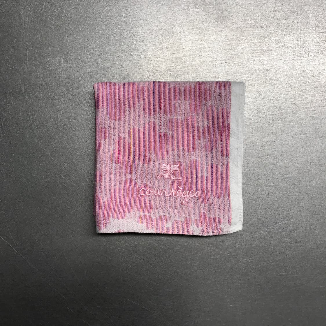 꾸레쥬 핑크 손수건 상품이미지1