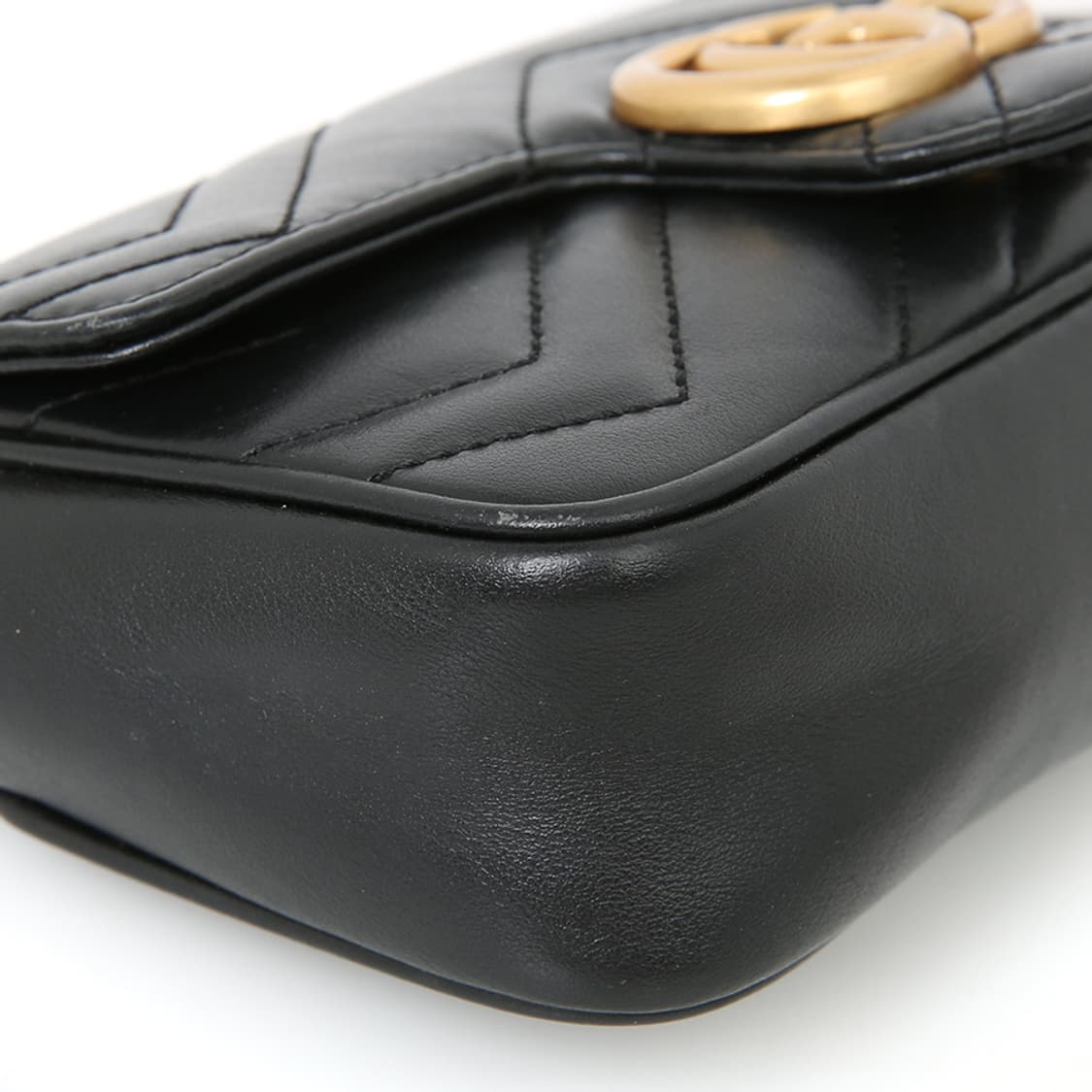 구찌 GG 마몽 마틀라세 수퍼 미니 체인 크로스백 476433 상품이미지7