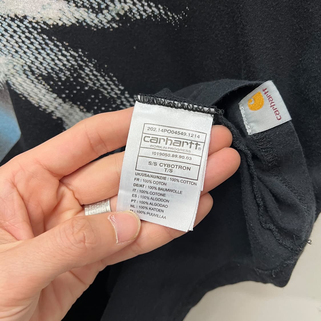 칼하트 WIP 사이보트론 반팔티 XL 상품이미지4