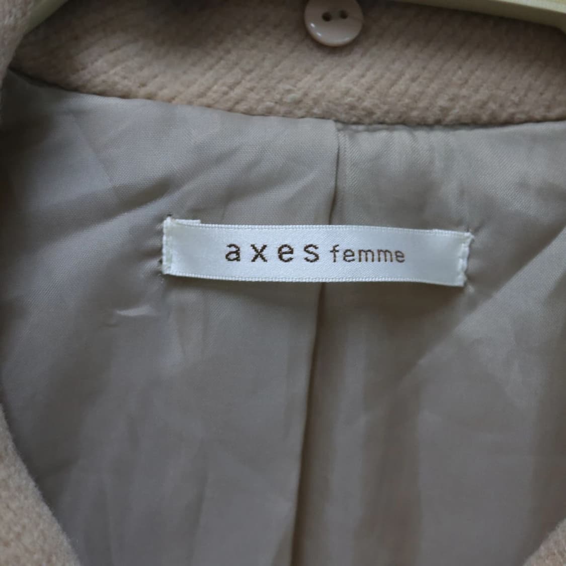 엑시즈 팜  오네갸루 라떼 로걀 코트 62861 상품이미지7