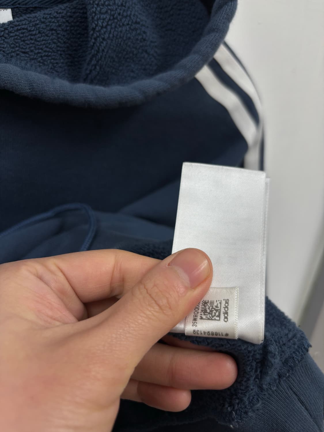 아디다스 우먼 크롭 후드티 상품이미지6