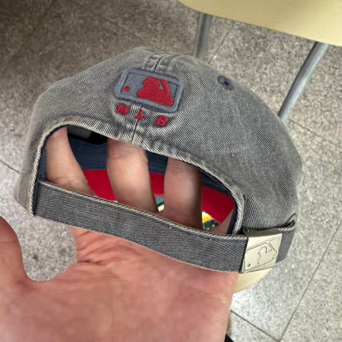 MLB 뉴욕양키스 빈티지 로고 볼캡 상품이미지6