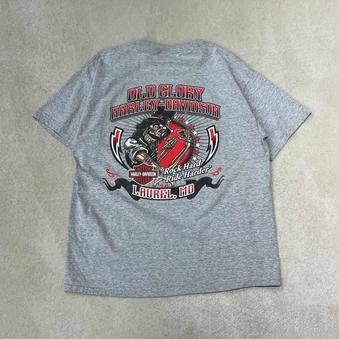 할리데이비슨 프린팅반팔티 s09911 상품이미지2