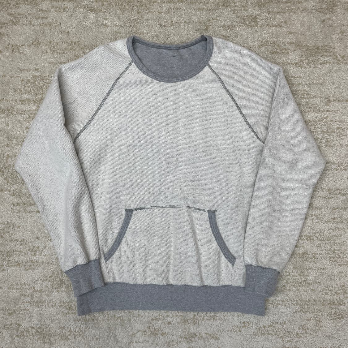 [L] SEAMYSIDE 인사이드 아웃 리버시블 크루넥 상품이미지1