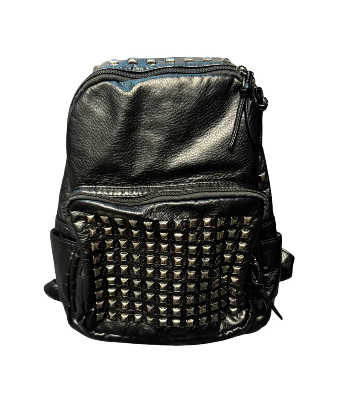 Punk Style Stud Leather Bag 상품이미지1