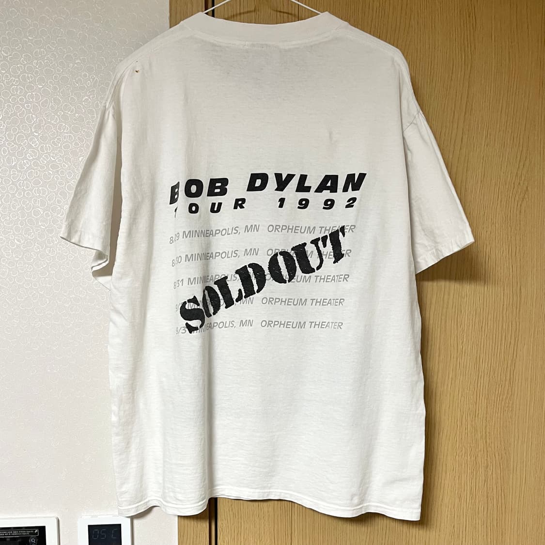 90s 빈티지 밴드티 반팔 티셔츠 / bob dylan 밥 딜런 상품이미지2