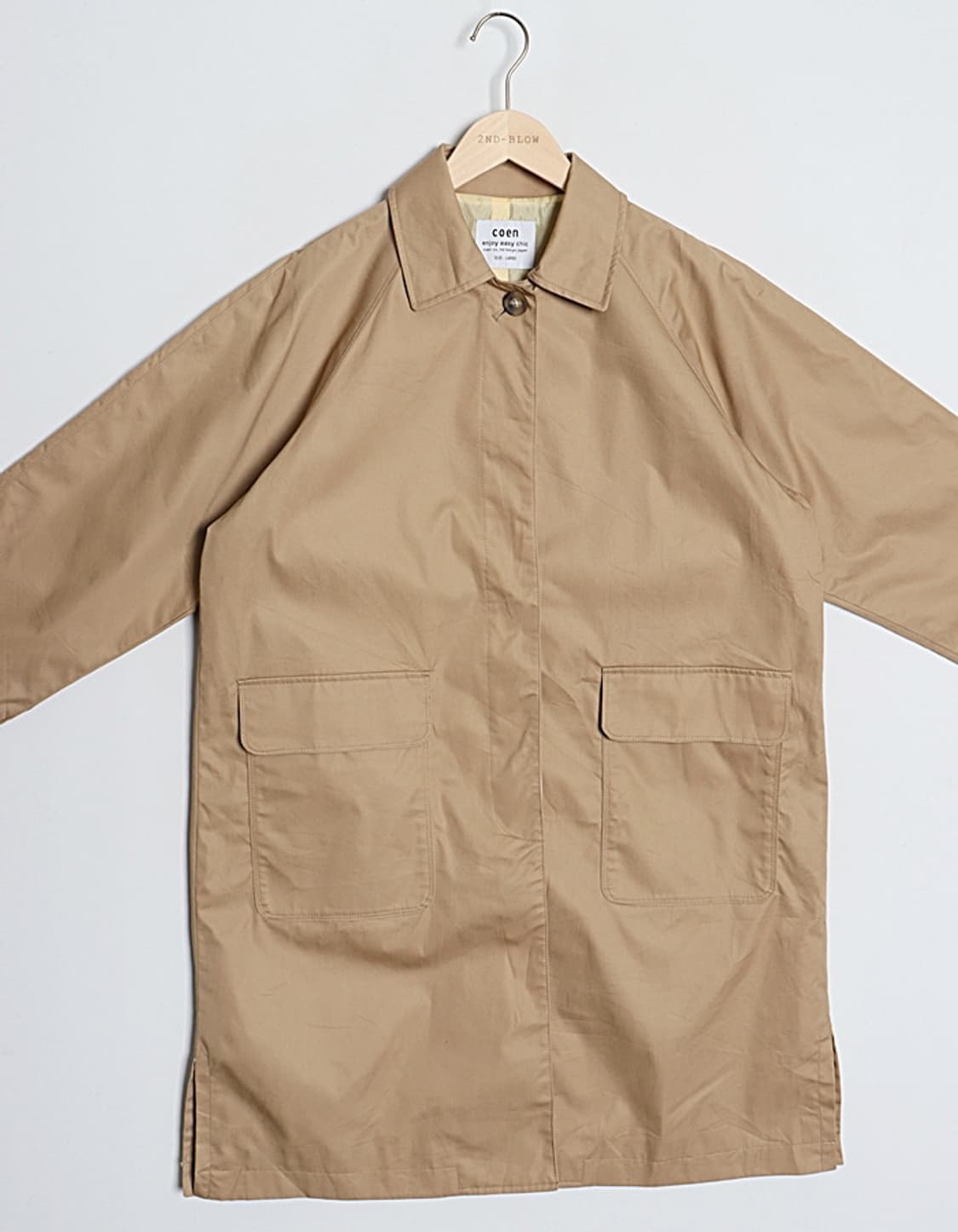 coen Loose-Fit StandCollar Shirts 상품이미지2