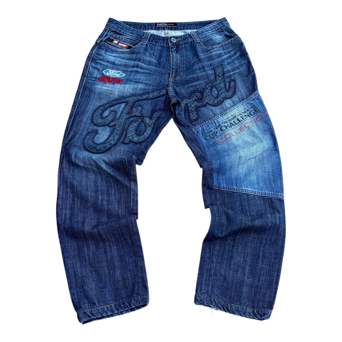 FUBU X 포드머스탱 빈티지 SVT 데님 팬츠 상품이미지1