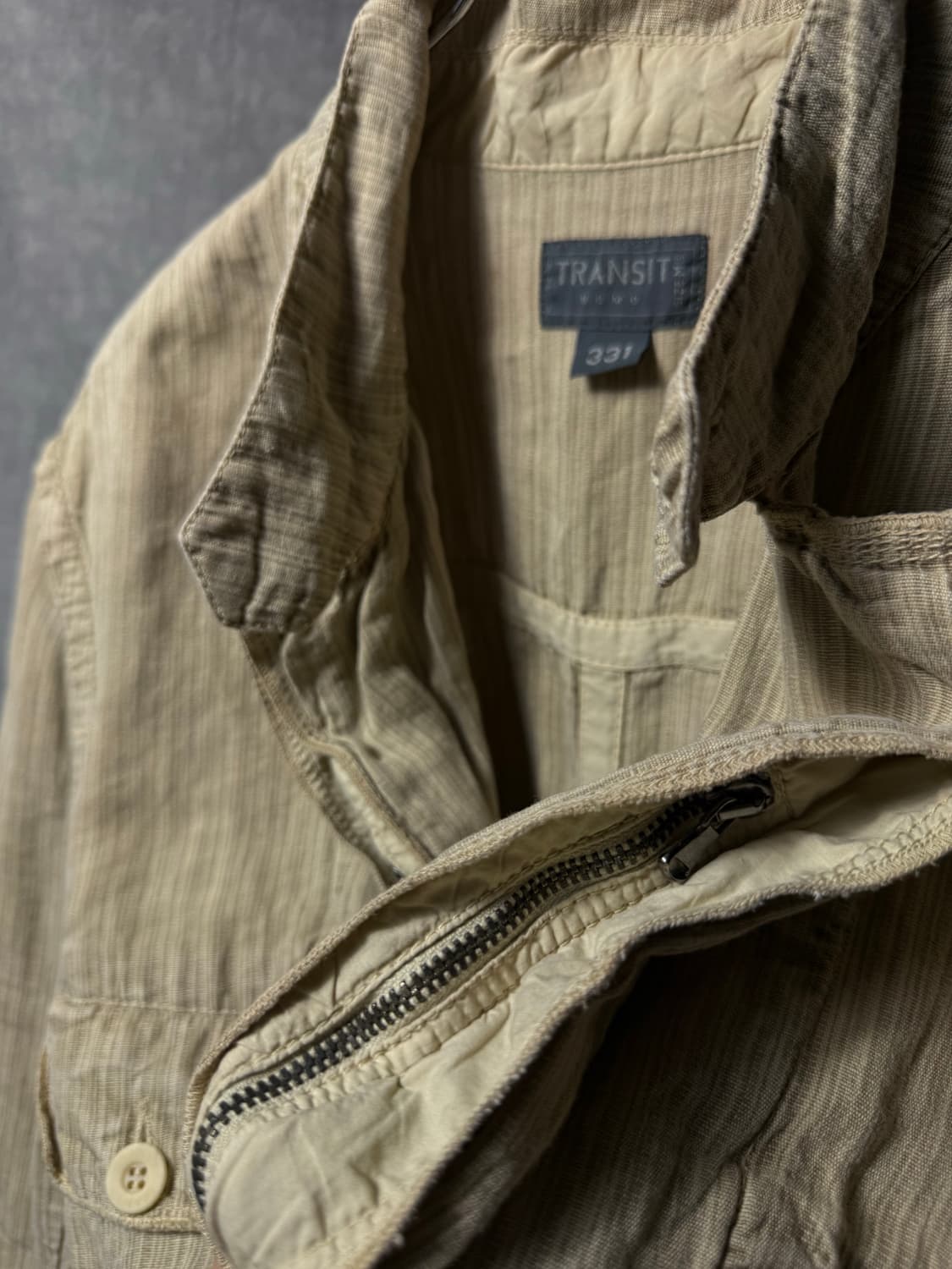 Transit Uomo Garment-Dyed Utility Jacket 상품이미지6