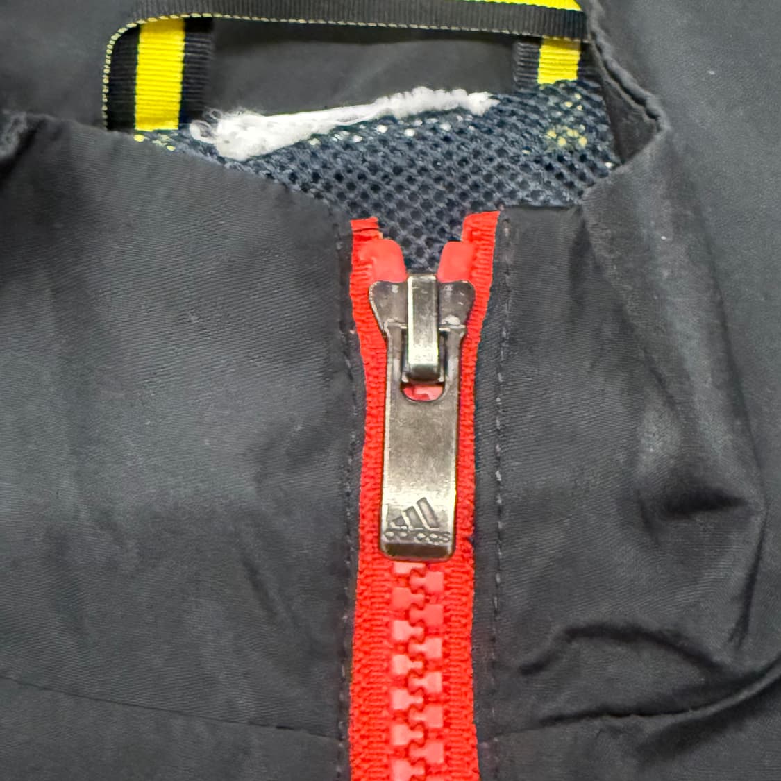 [정품] 아디다스 블랙 네이비 바람막이 자켓 b14 상품이미지7