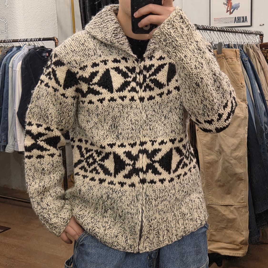 00s 폴로 스포츠 울 코위찬 자켓 상품이미지5