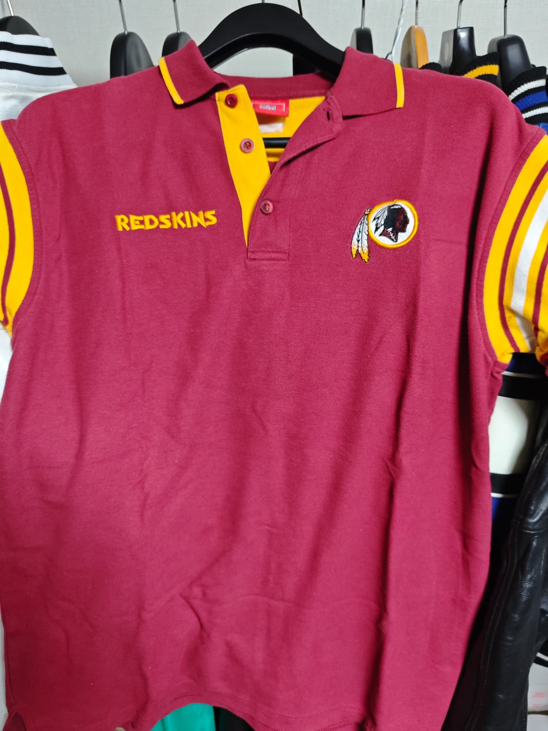 nfl 버건디 카라티 상품이미지1