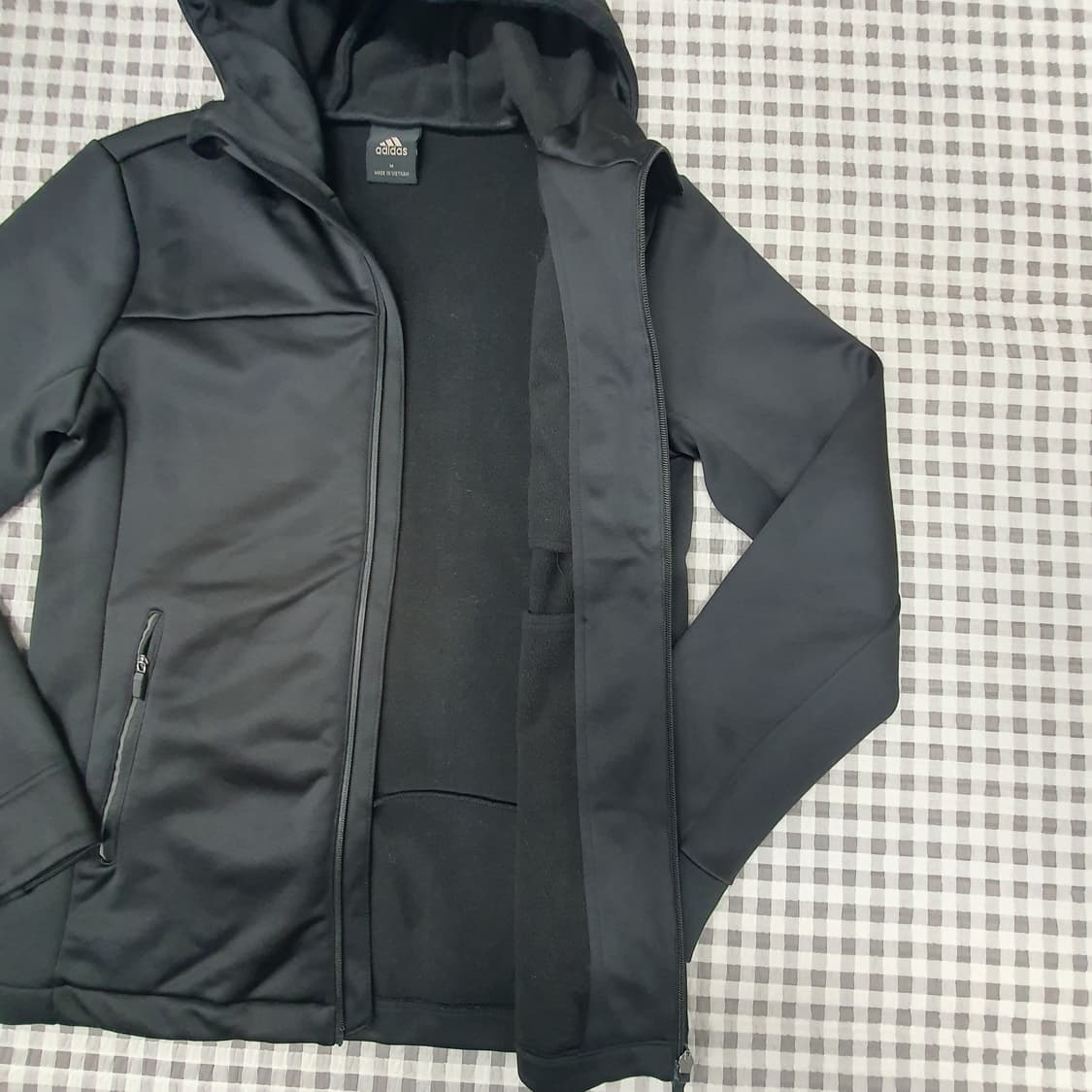 아디다스 하이브리드 기모 후드집업 남자95 상품이미지6