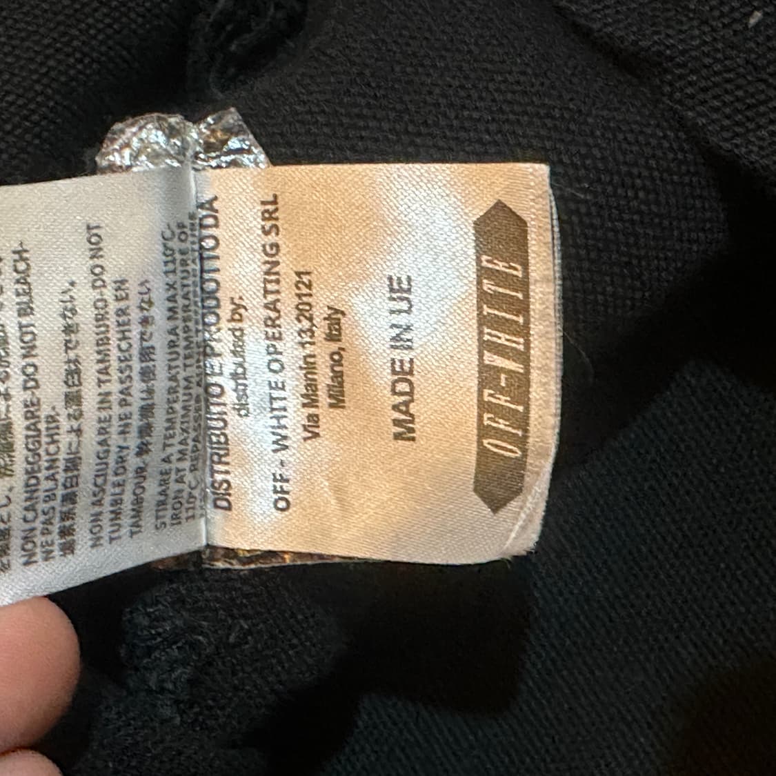 오프화이트 데님 셔츠 상품이미지8