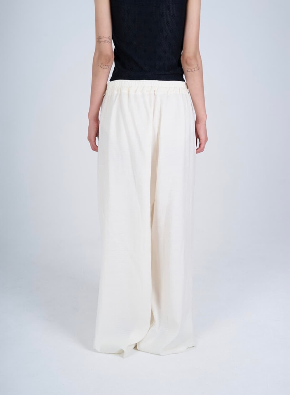 시오서울 banding stripe pants(ivory) 상품이미지4