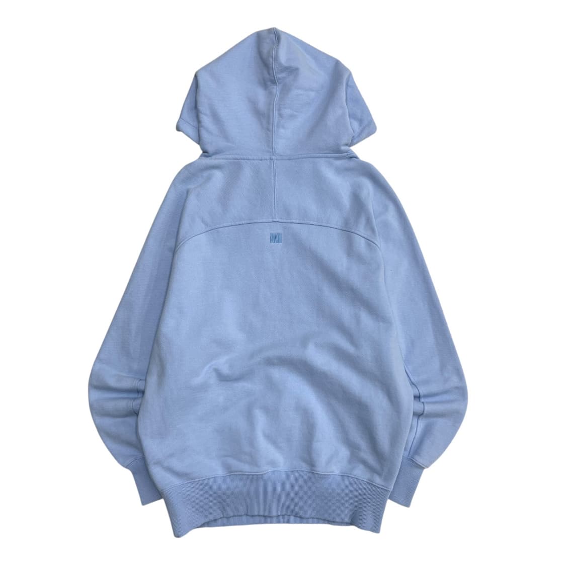 아미 베이비블루 하트로고 소라 후드 상품이미지3