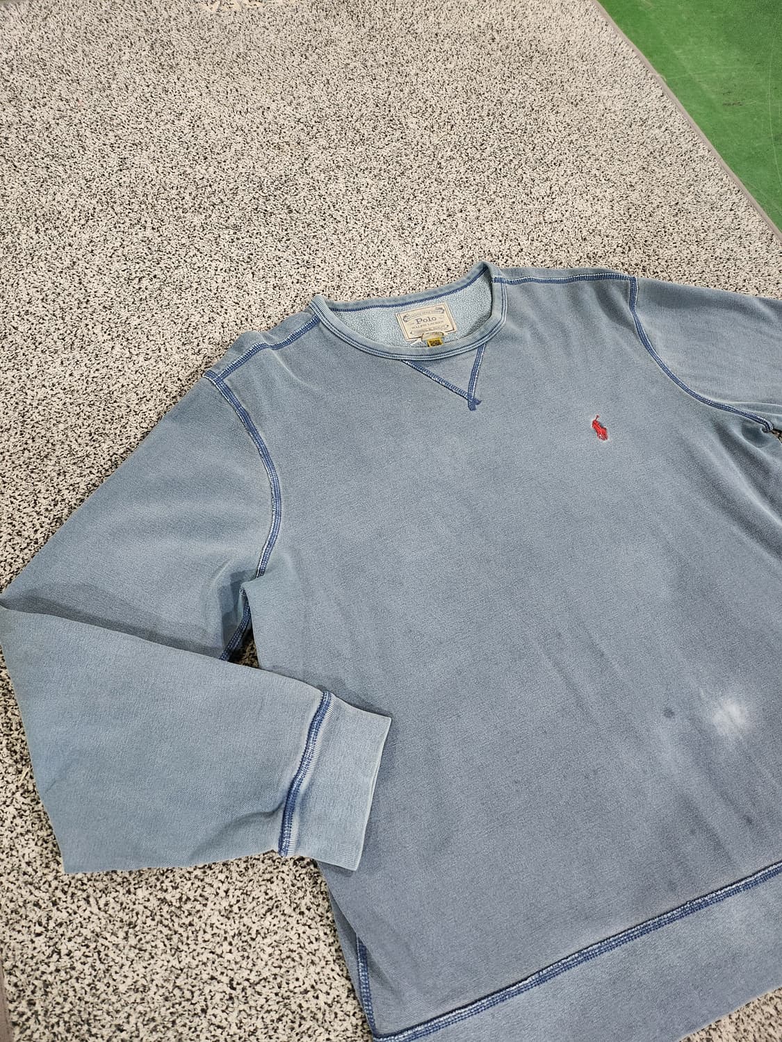 폴로 랄프 로렌(Polo Ralph Lauren) 스카이 블루 스웨트셔츠 상품이미지5