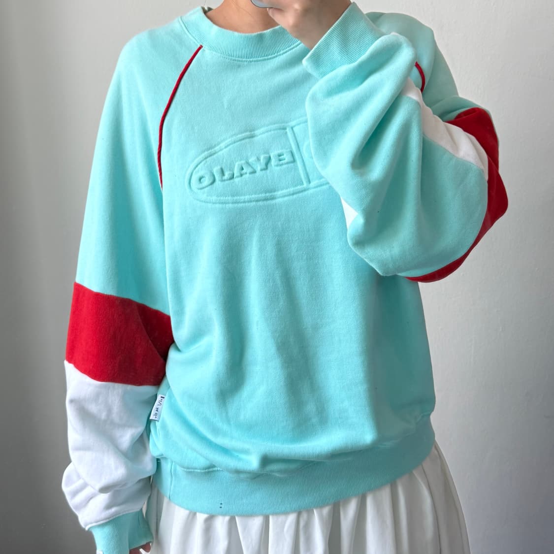 아조바이아조 민트 맨투맨 상품이미지1