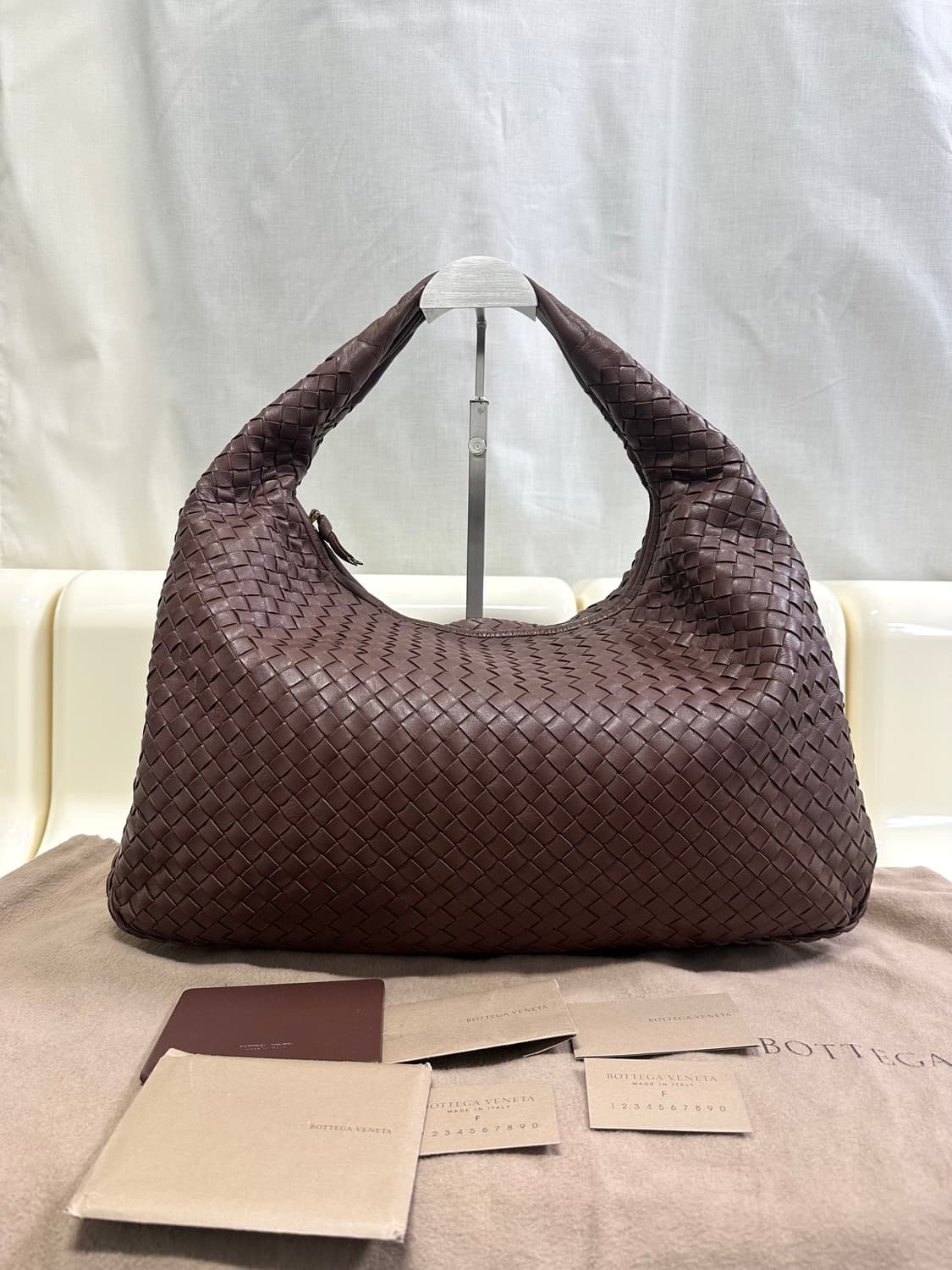 [A+ 정품] 보테가베네타 호보백 라지 브라운  상품이미지1