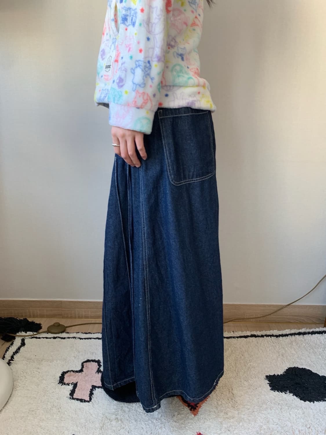 cloudnine, denim skirt 상품이미지3