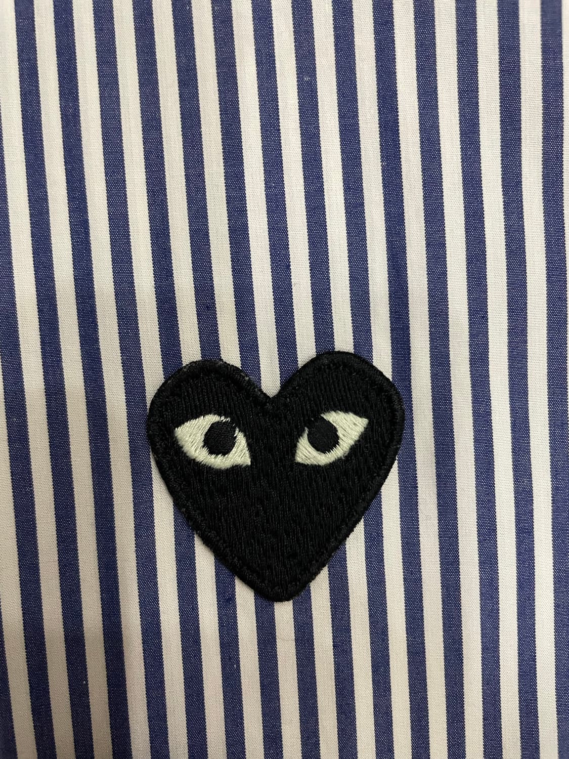 꼼데가르송 하트와펜 스트라이프 셔츠 상품이미지3