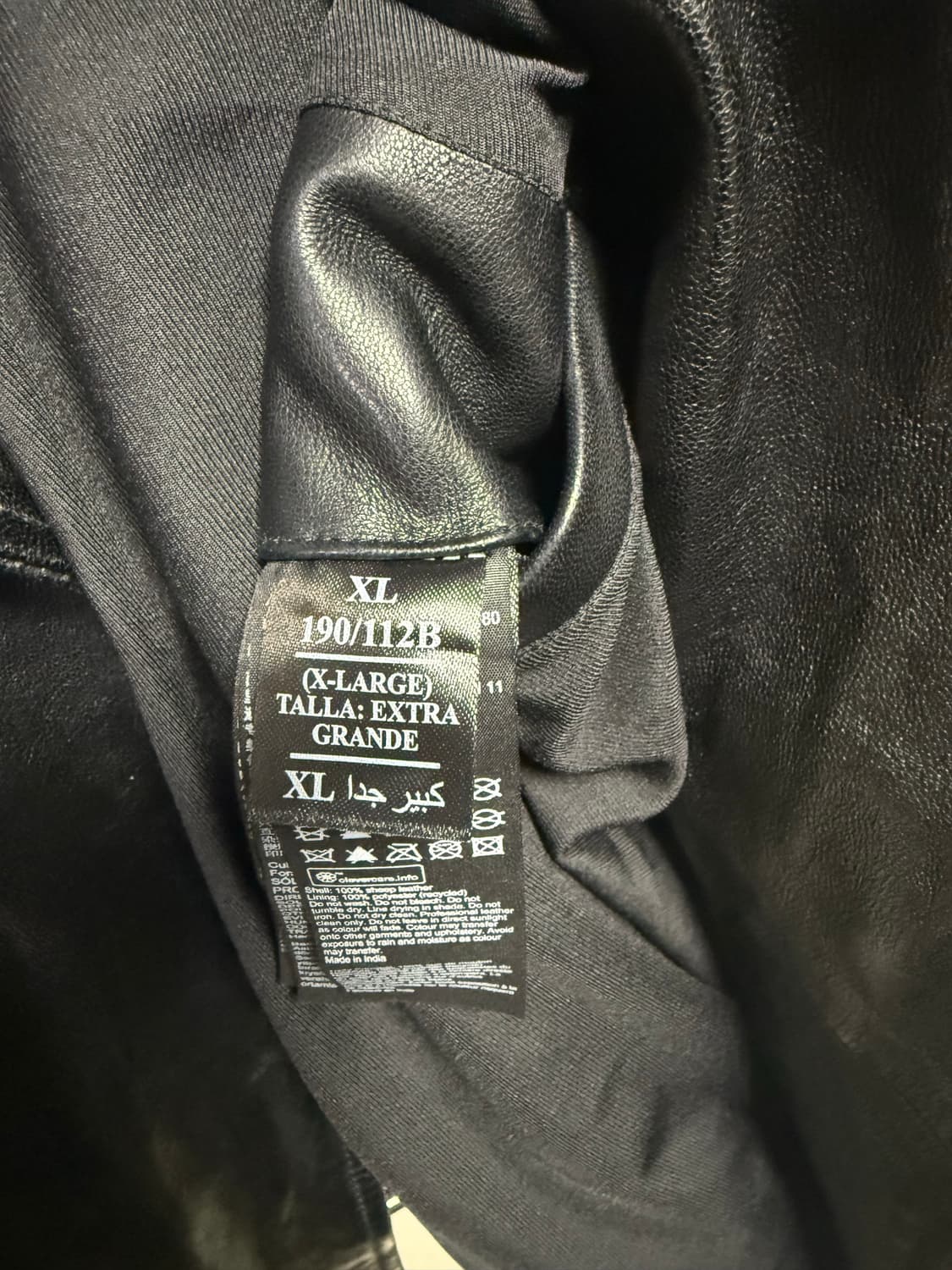 올세인츠 라이더 가죽자켓 XL 팝니다 상품이미지3