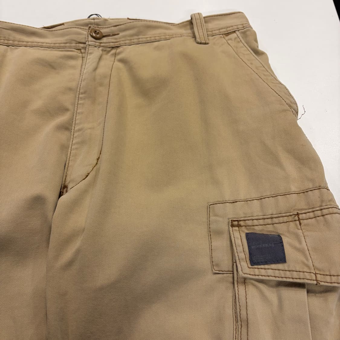 [38x30] 리바이스 워크웨어 베이지 카고 바지 팬츠 B843 상품이미지3