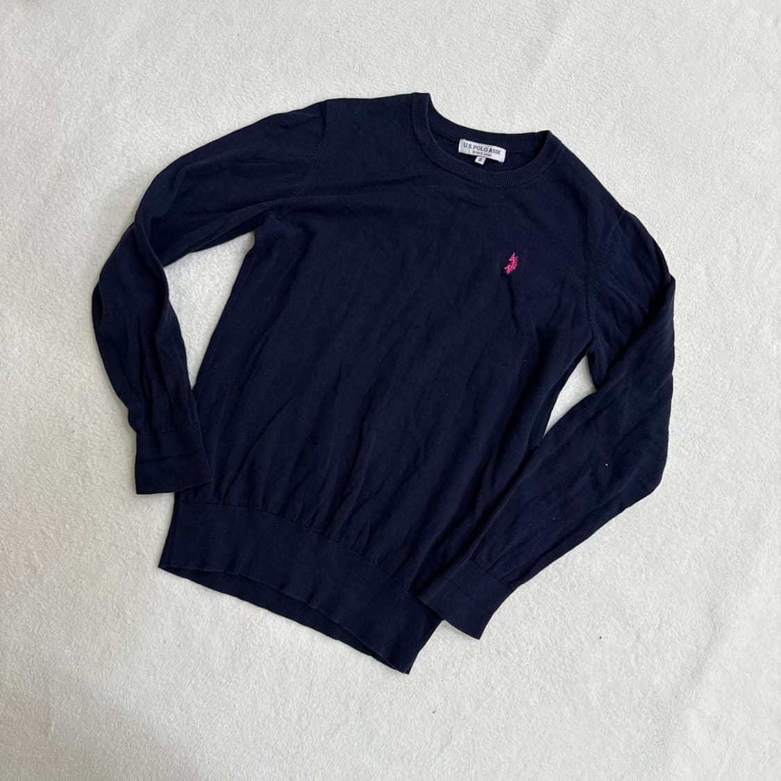 M 유에스폴로 여성 라운드넥 니트 0320T 상품이미지1