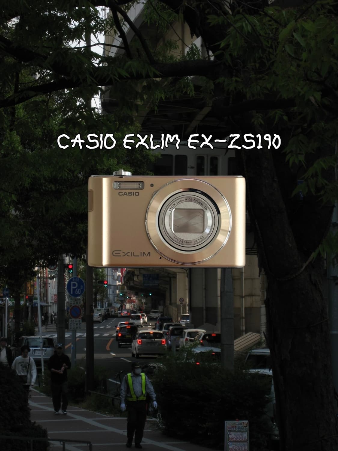 카시오 엑슬림 EX-ZS190 빈티지디카 디지털카메라 상품이미지1
