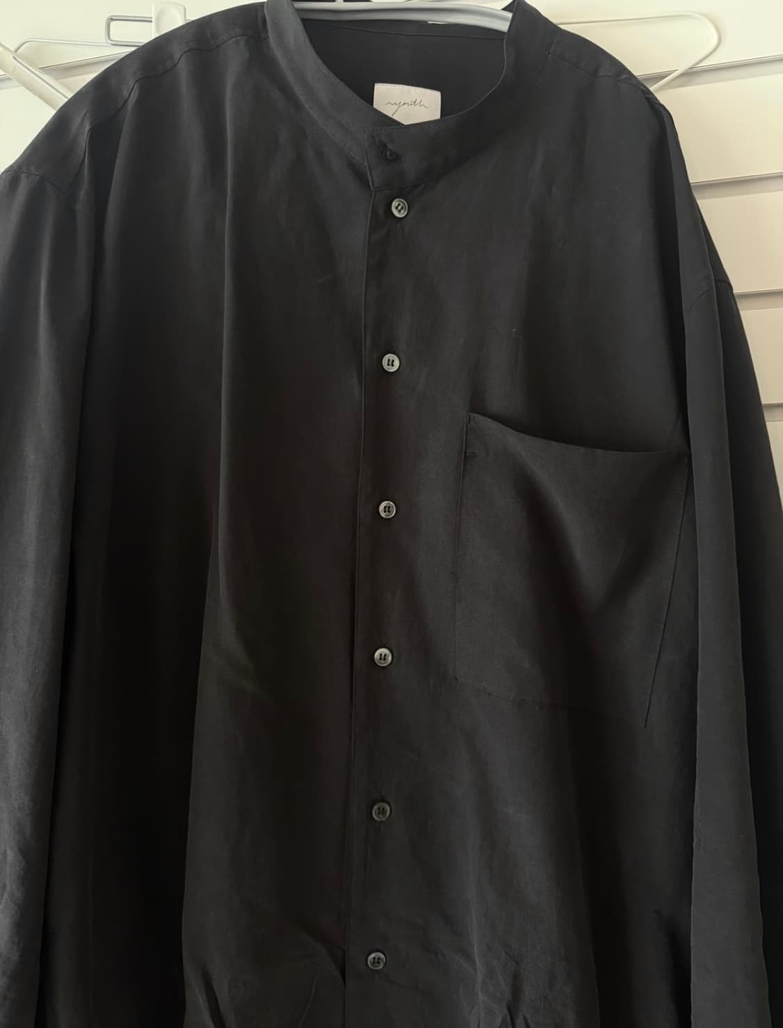 유스 드레이퍼리 스탠드카라 셔츠 m 상품이미지2