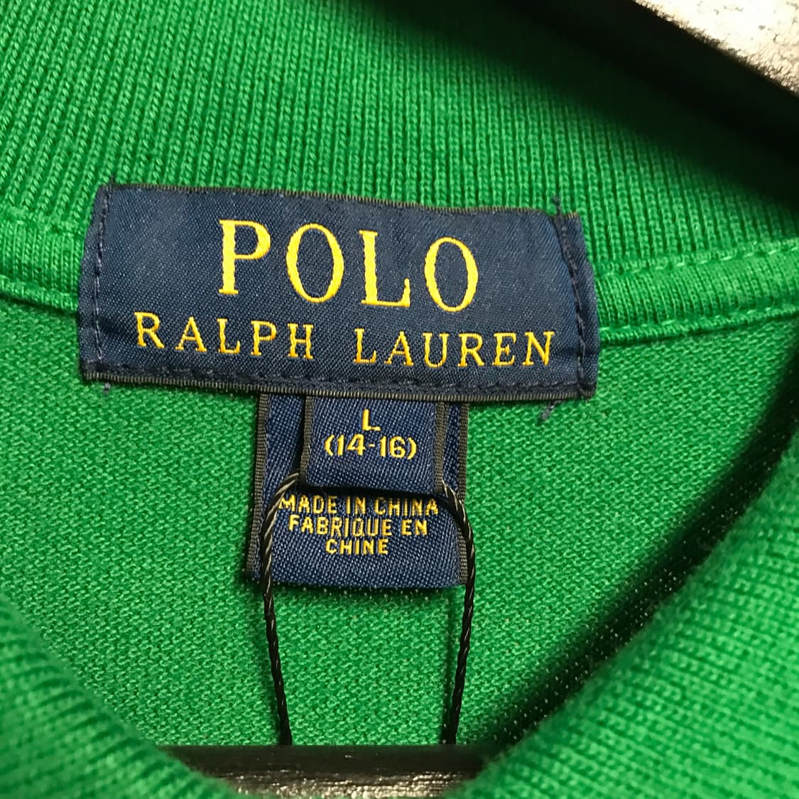 폴로 랄프로렌 PK 긴팔 카라티 그린 L(W) 상품이미지5