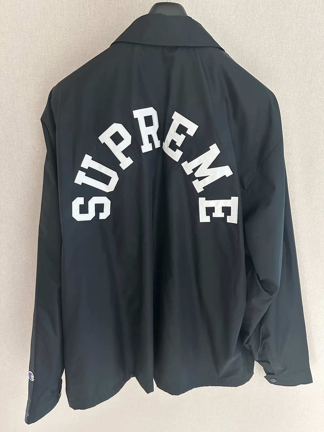 슈프림 챔피온 코치자켓 xl 블랙 상품이미지1