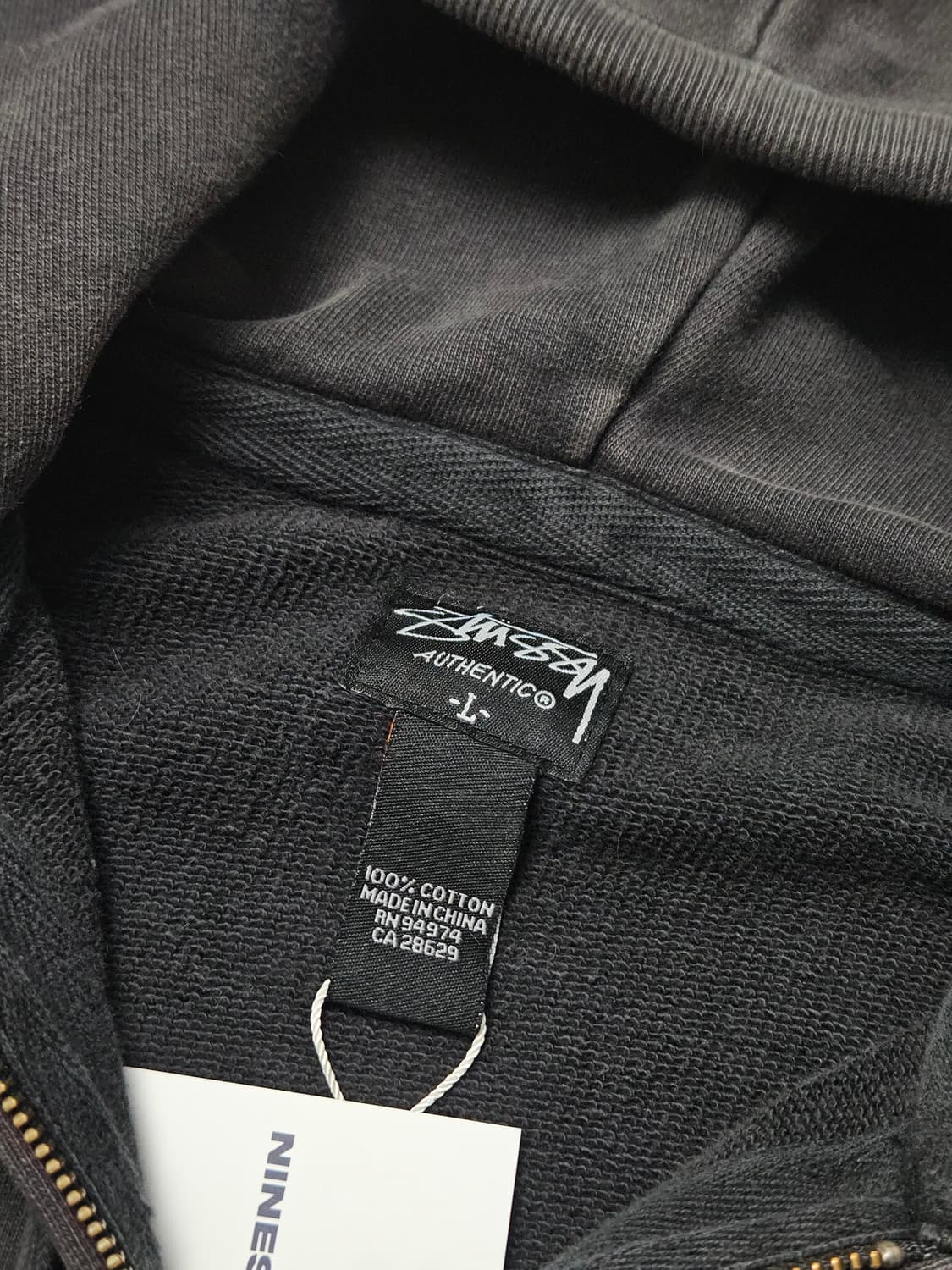 2000's 스투시 Stussy 블루 후드집업 L  상품이미지8