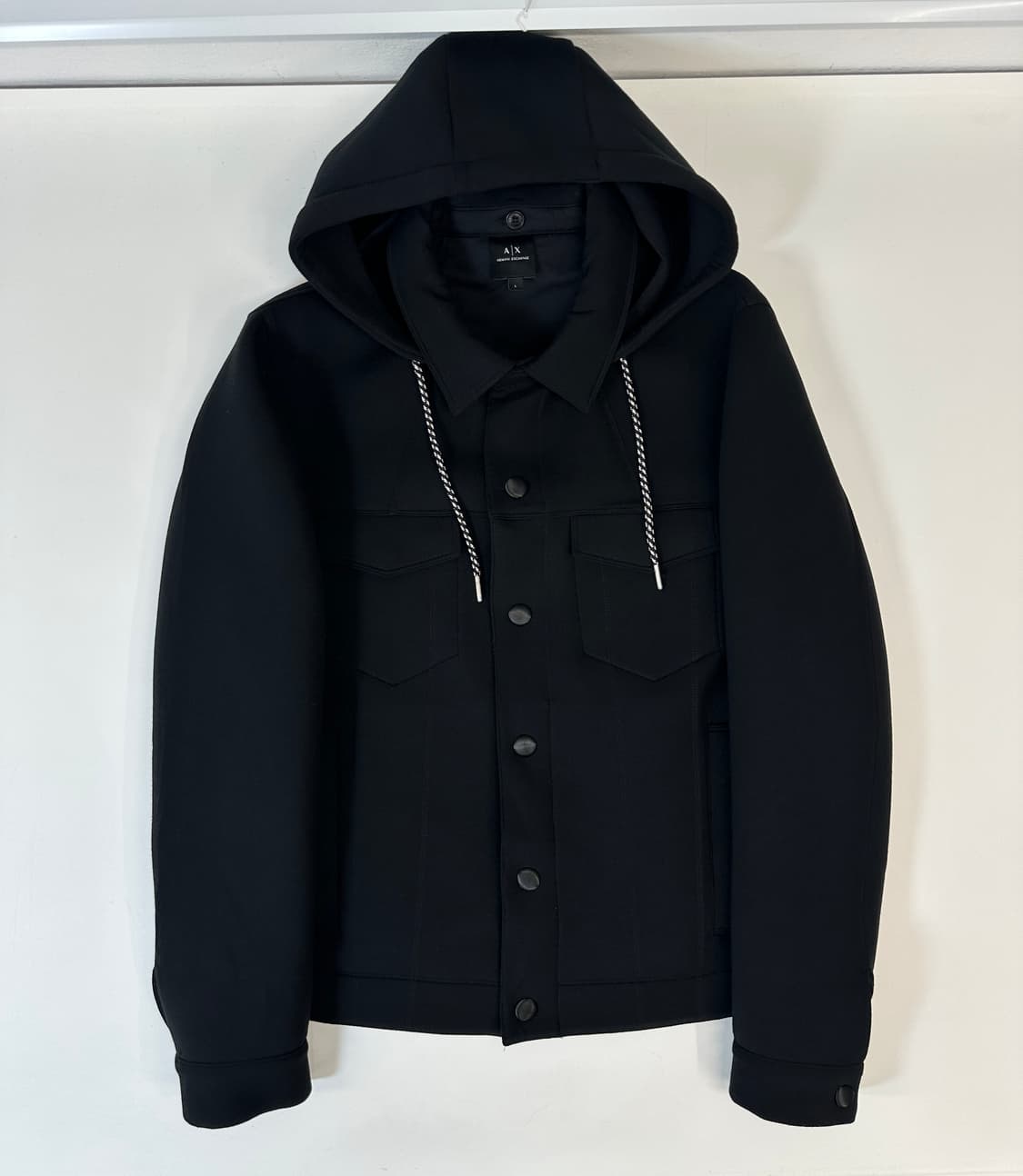 아르마니 익스체인지 폴리쉘 네오프랜 후드자켓 상품이미지2