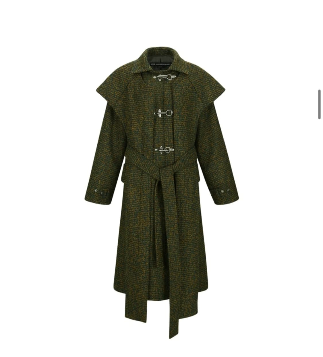 앤더슨벨 스카프 레이어드 코트 S 상품이미지1