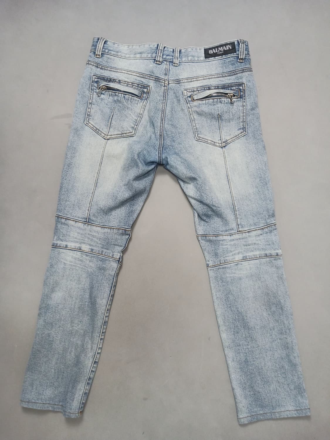 [32] 발망 사이드포켓 바이커진 청바지 상품이미지7