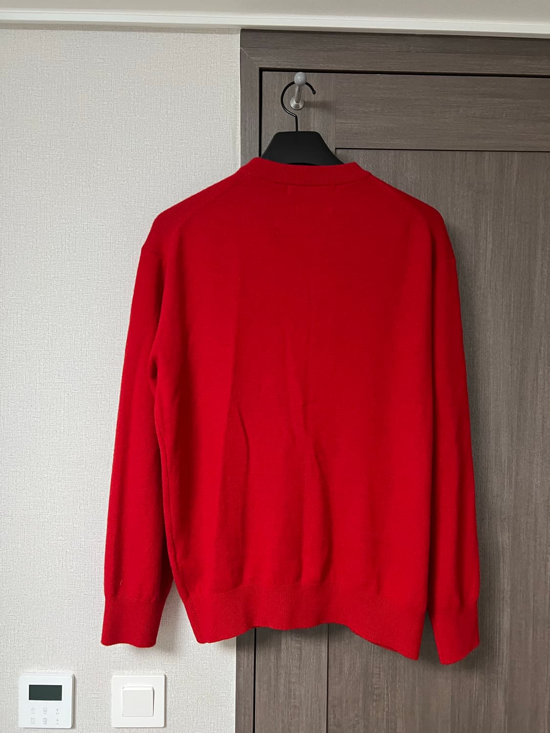 브라운야드 라운드넥 가디건 레드 5 상품이미지3