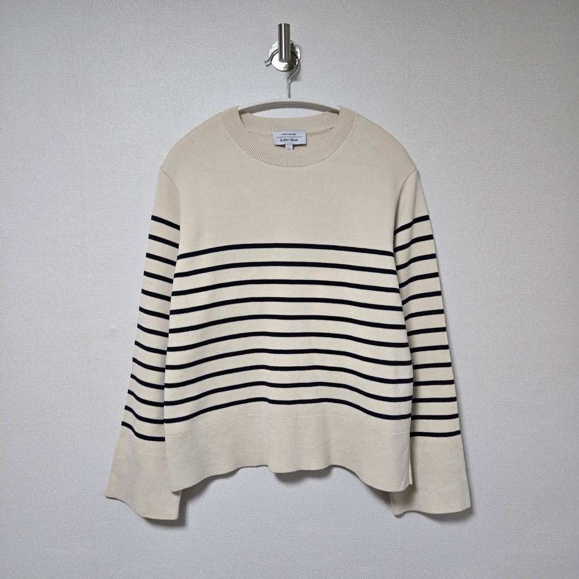 앤아더스토리즈 코튼 스트라이프 니트 / 여성 니트/ 여자 니트 상품이미지1