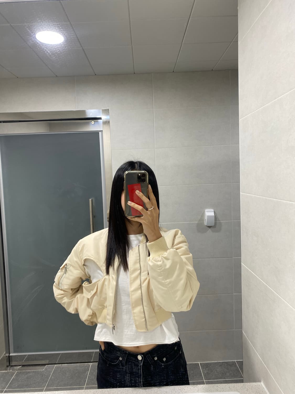 코페르니 크롭 봄버 xs 상품이미지4