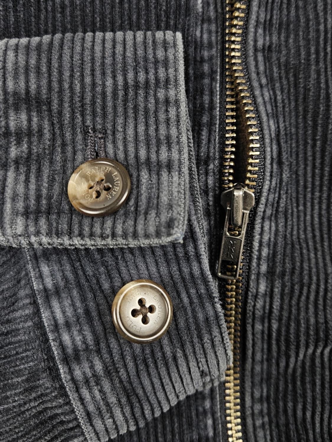 90's 폴로랄프로렌 코듀로이 스윙탑 블루종 자켓 ( M )/ 10301 상품이미지8