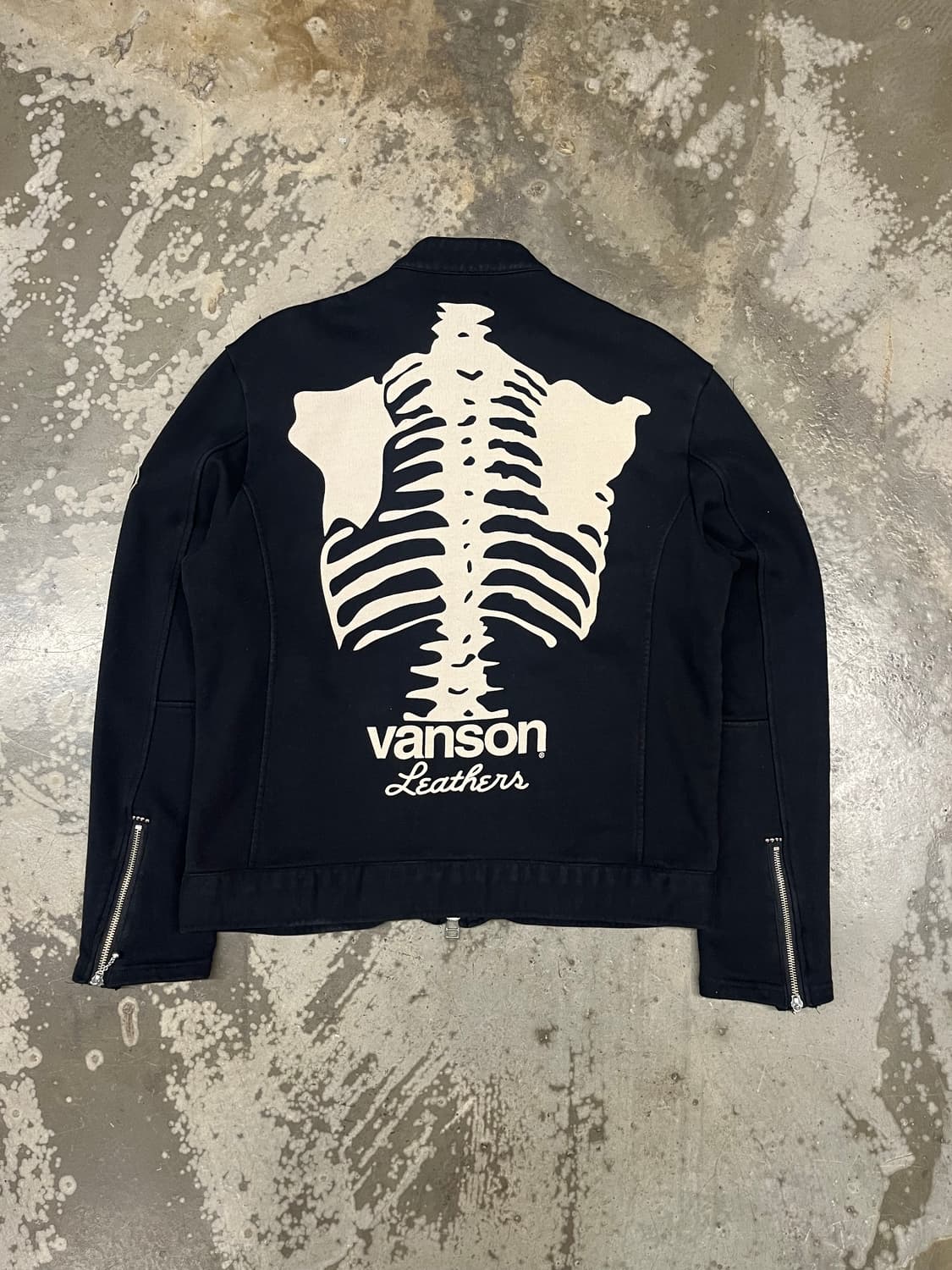 밴슨 본 라이더자켓 XL  상품이미지3