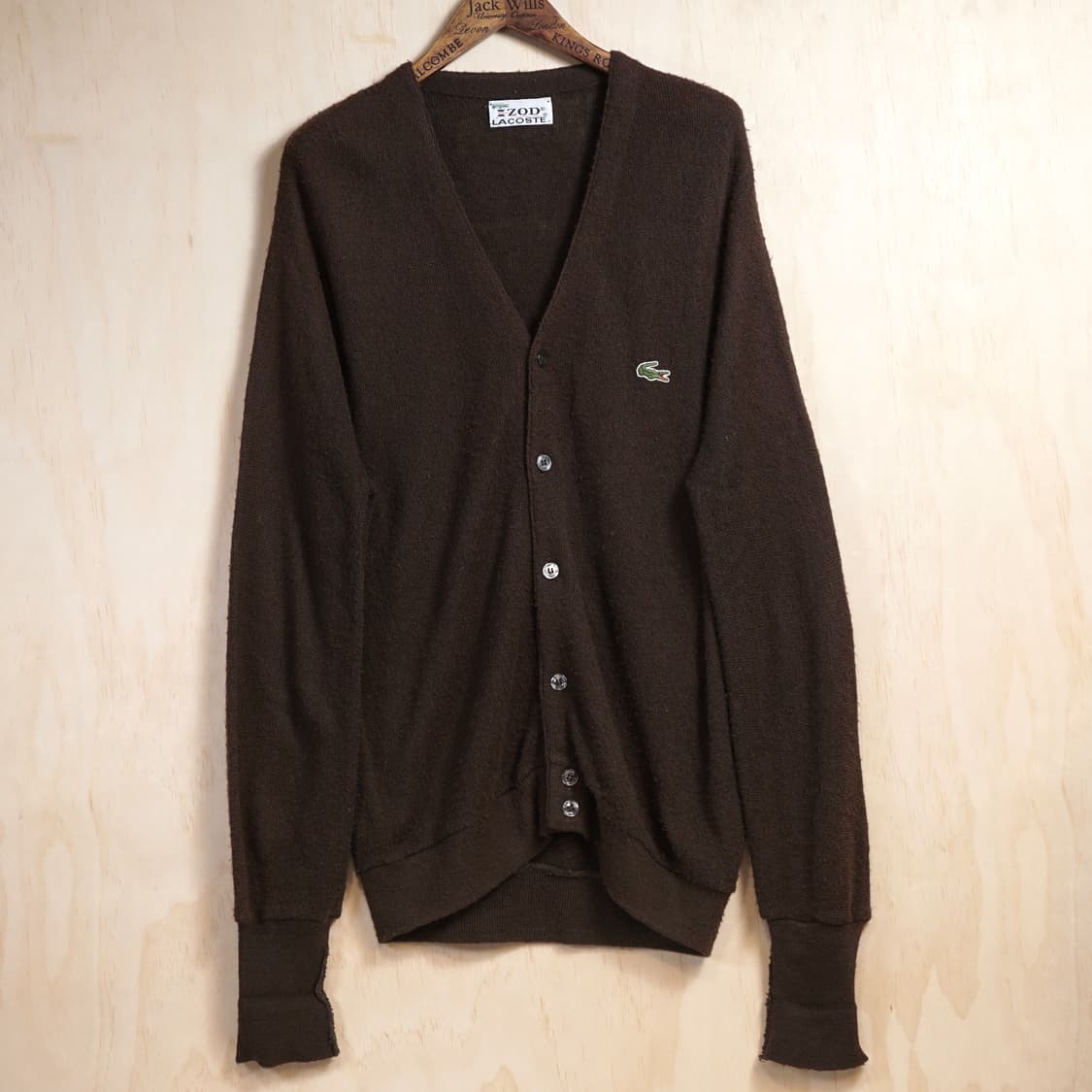 1960s 라코스테 Orlon 아크릴 가디건 상품이미지2