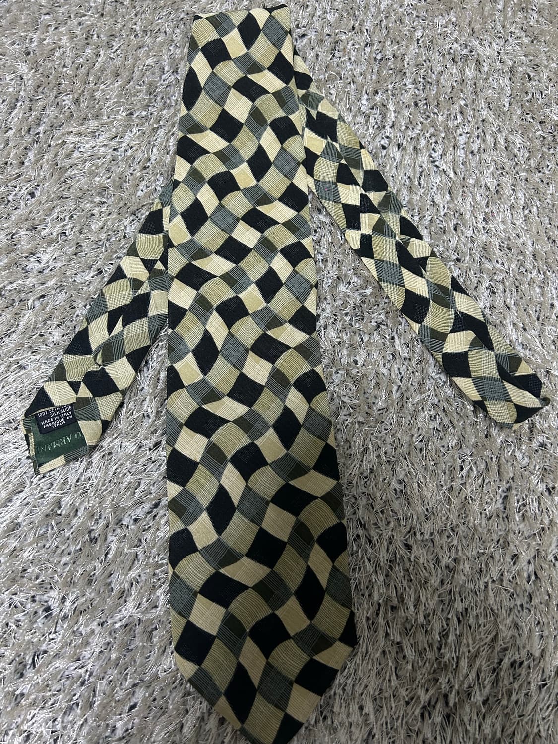 이태리제 조르지오일마니 실크 넥타이 상품이미지1