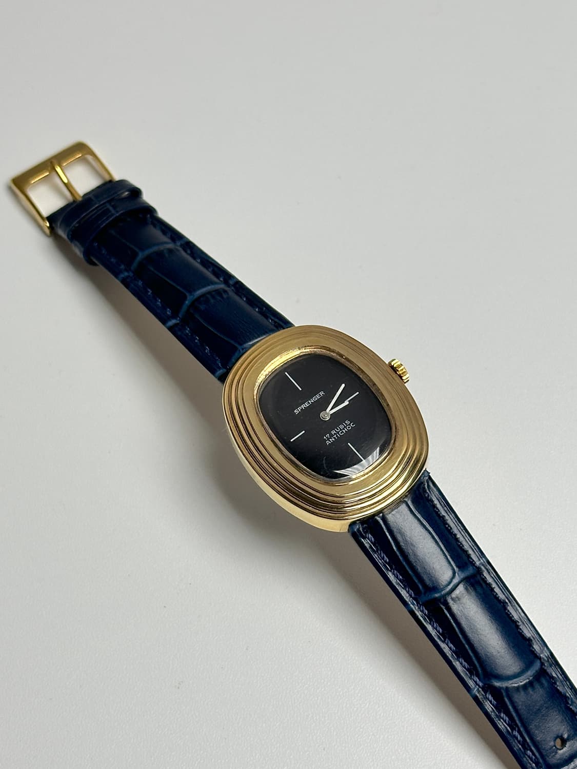 스프렝거 오벌 골드 드레스 워치 상품이미지3