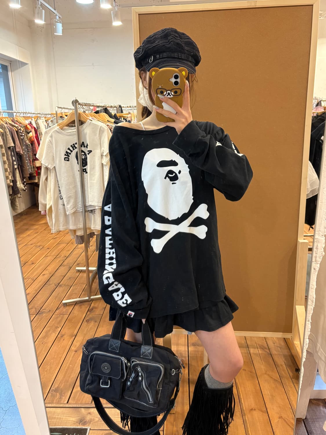 베이프 빅사루 롱슬리브 상품이미지5