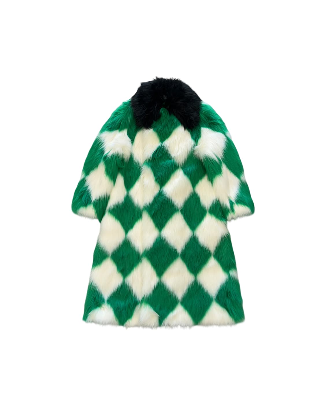 카사블랑카 21AW 할리퀸 포우 퍼 코트 상품이미지4