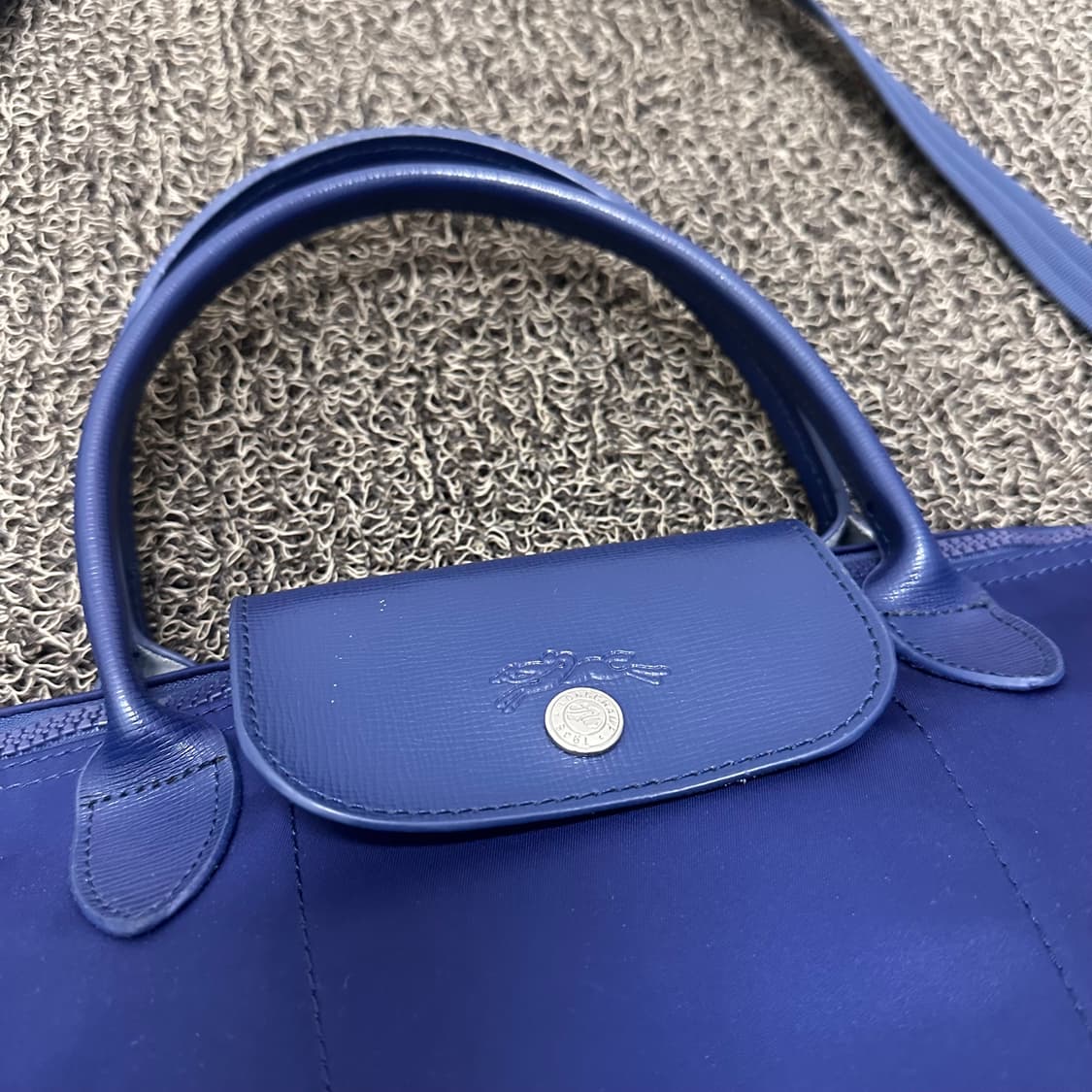 롱샴 여성 숄더백 크로스백 토트백 블루 상품이미지3
