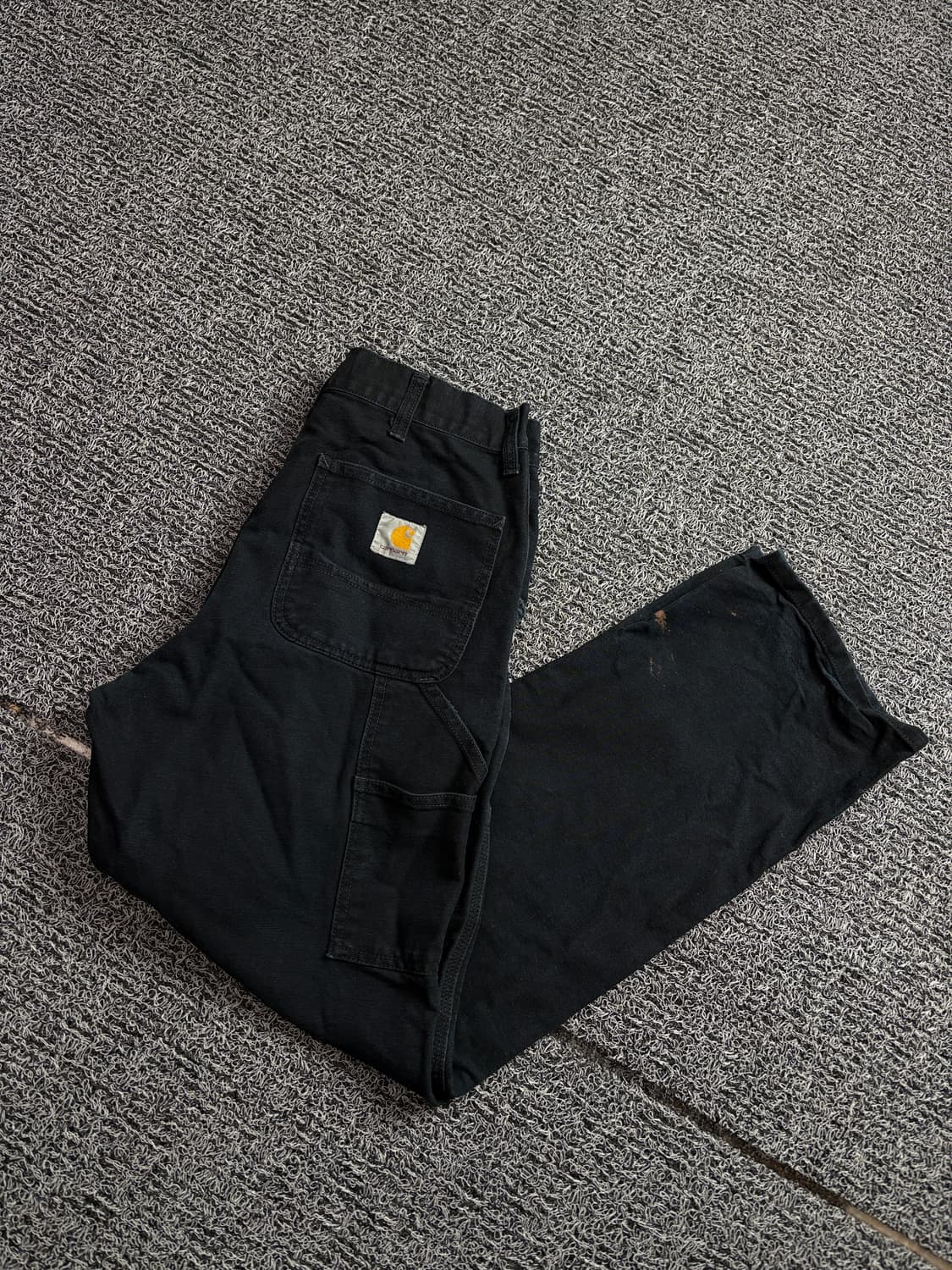 칼하트 오리지날 타이다이 더블니 워크 카펜터 팬츠 2189 상품이미지1