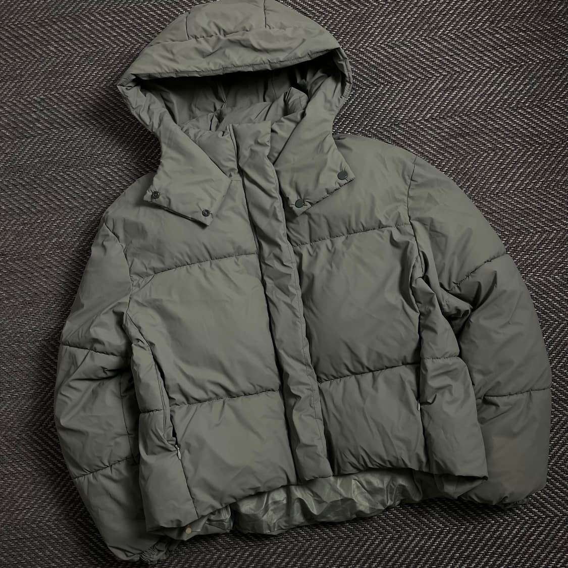 자라 후드 푸퍼 숏 패딩 점퍼y 4004 상품이미지1